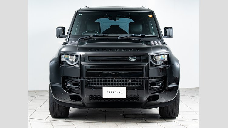 2022 認定中古車 Land Rover Defender 110 サントリーニブラック D300 AWD（AT） X-DYNAMIC HSE　D300　エアサスペンション