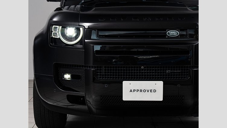 2022 認定中古車 Land Rover Defender 110 サントリーニブラック D300 AWD（AT） X-DYNAMIC HSE　D300　エアサスペンション