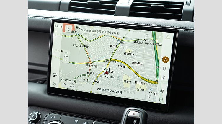 2022 認定中古車 Land Rover Defender 110 サントリーニブラック D300 AWD（AT） X-DYNAMIC HSE　D300　エアサスペンション