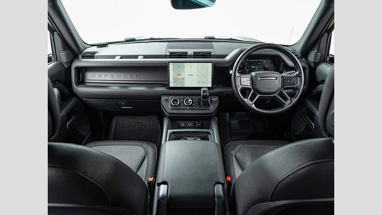 2022 認定中古車 Land Rover Defender 110 サントリーニブラック D300 AWD（AT） X-DYNAMIC HSE　D300　エアサスペンション
