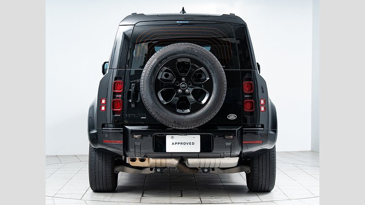 2022 認定中古車 Land Rover Defender 110 サントリーニブラック D300 AWD（AT） X-DYNAMIC HSE　D300　エアサスペンション