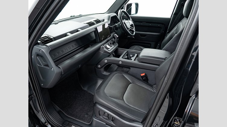 2022 認定中古車 Land Rover Defender 110 サントリーニブラック D300 AWD（AT） X-DYNAMIC HSE　D300　エアサスペンション