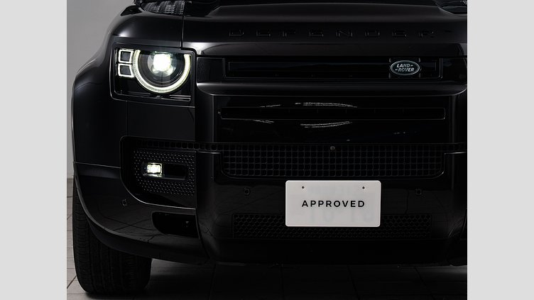 2023 認定中古車 Land Rover Defender 110 サントリーニブラック D300 AWD（AT） X-DYNAMIC HSE D300 エアサスペンション