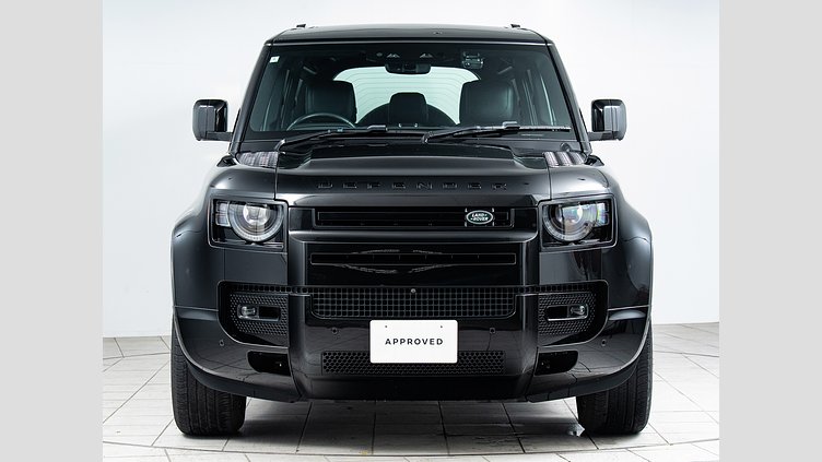 2023 認定中古車 Land Rover Defender 110 サントリーニブラック D300 AWD（AT） X-DYNAMIC HSE D300 エアサスペンション