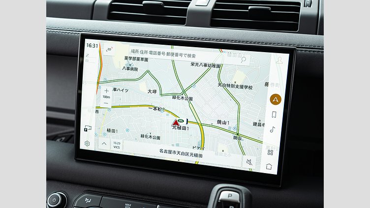2025 認定中古車 Land Rover Defender 110 サントリーニブラック D350 ディーゼルマイルドハイブリッド S　D350　エアサスペンション