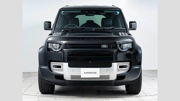 2025 認定中古車 Land Rover Defender 110 サントリーニブラック D350 ディーゼルマイルドハイブリッド S　D350　エアサスペンション