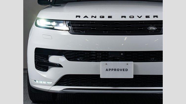 2023 認定中古車 Land Rover Range Rover Sport フジホワイト 3.0リッター6気筒300PSターボチャージドディーゼルMHEV（オートマチック） DYNAMIC HSE
