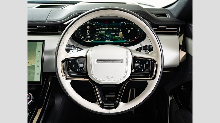 2023 認定中古車 Land Rover Range Rover Sport フジホワイト 3.0リッター6気筒300PSターボチャージドディーゼルMHEV（オートマチック） DYNAMIC HSE