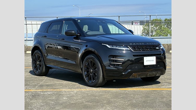 2024 認定中古車 Land Rover Range Rover Evoque サントリーニブラック プラグインハイブリッド（ガソリン） Standard Wheelbase DYNAMIC HSE