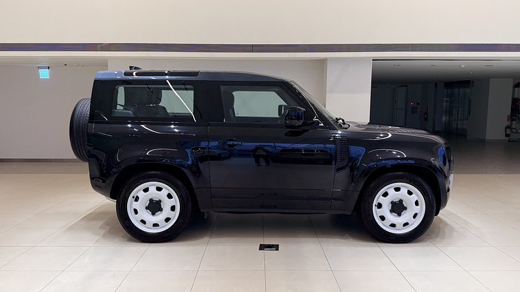 2024 認證中古車 Land Rover Defender 90 Santorini Black 3.0 litre i6D​ S