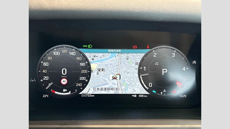 2025 認定中古車 Land Rover Defender 110 サントリーニブラック D350 ディーゼルマイルドハイブリッド X-Dynamic SE