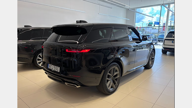 2025 Ny Land Rover Range Rover Sport Santorini Black P460e Bensin Plug-in Hybrid Kort hjulbas (SWB) Dynamic SE