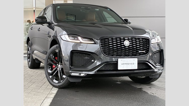 2024 認定中古車 Jaguar F-Pace カルパチアングレイ P400e ガソリン プラグインハイブリッド R-DYNAMIC SE
