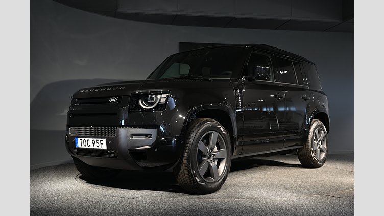 2026 Ny Land Rover Defender 110 Santorini Black Bensin Laddhybrid P300e X-Dynamic SE