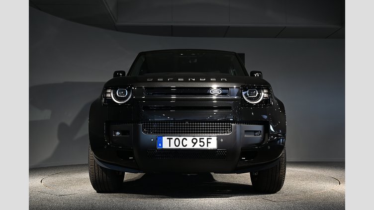 2026 Ny Land Rover Defender 110 Santorini Black Bensin Laddhybrid P300e X-Dynamic SE