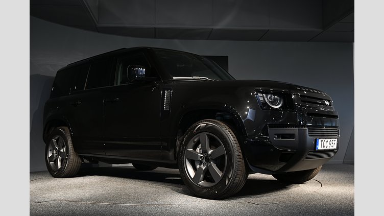 2026 Ny Land Rover Defender 110 Santorini Black Bensin Laddhybrid P300e X-Dynamic SE