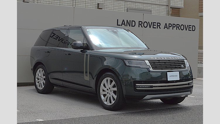 2024 認定中古車 Land Rover Range Rover ベルグレイヴィアグリーン D350 AWD MHEV（AT） スタンダードホイールベース SE