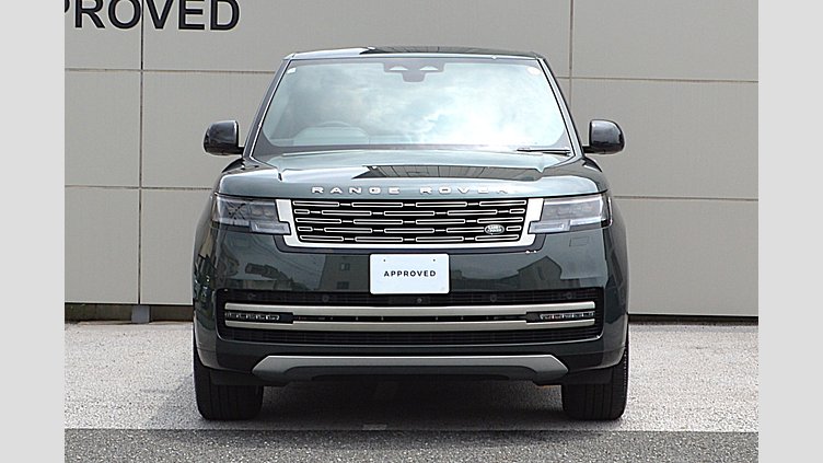 2024 認定中古車 Land Rover Range Rover ベルグレイヴィアグリーン D350 AWD MHEV（AT） スタンダードホイールベース SE