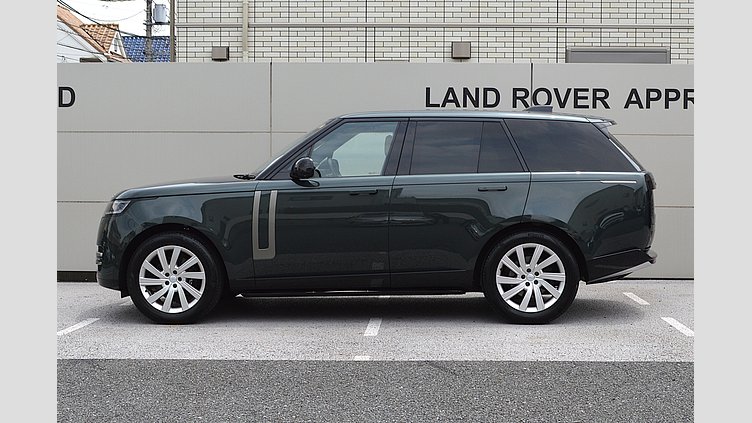 2024 認定中古車 Land Rover Range Rover ベルグレイヴィアグリーン D350 AWD MHEV（AT） スタンダードホイールベース SE