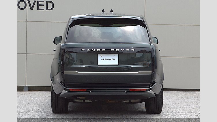 2024 認定中古車 Land Rover Range Rover ベルグレイヴィアグリーン D350 AWD MHEV（AT） スタンダードホイールベース SE
