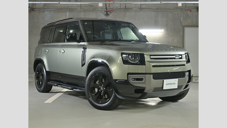 2024 認定中古車 Land Rover Defender 110 パンゲアグリーン D350 ディーゼルマイルドハイブリッド X-Dynamic HSE