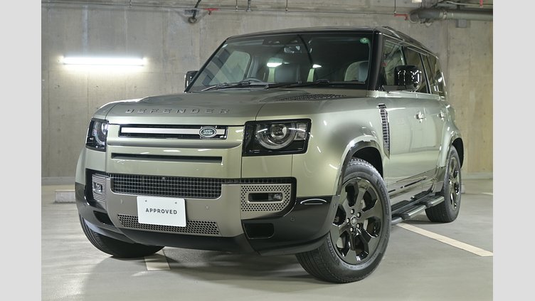 2024 認定中古車 Land Rover Defender 110 パンゲアグリーン D350 ディーゼルマイルドハイブリッド X-Dynamic HSE
