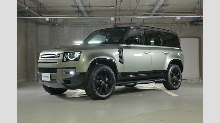 2024 認定中古車 Land Rover Defender 110 パンゲアグリーン D350 ディーゼルマイルドハイブリッド X-Dynamic HSE
