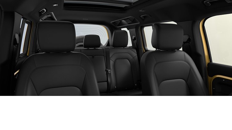 2026 New Land Rover Defender 110 Deep Sandglow Yellow P400 Petrol Mild Hybrid Trophy Edition in Deep Sandglow Yellow