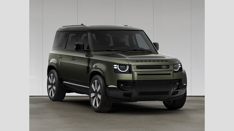 2025 Approved Land Rover Defender 110 Woolstone Green D350 mild hybrid dízelmotor X-Dynamic HSE