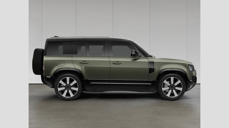 2025 Approved Land Rover Defender 110 Woolstone Green D350 mild hybrid dízelmotor X-Dynamic HSE