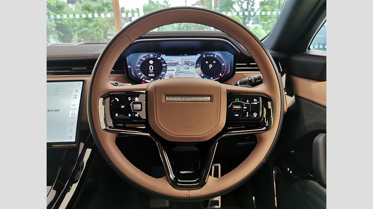 2025 認定中古車 Land Rover Range Rover Sport サントリーニブラック D300マイルドハイブリッド スタンダードホイールベース Dynamic HSE