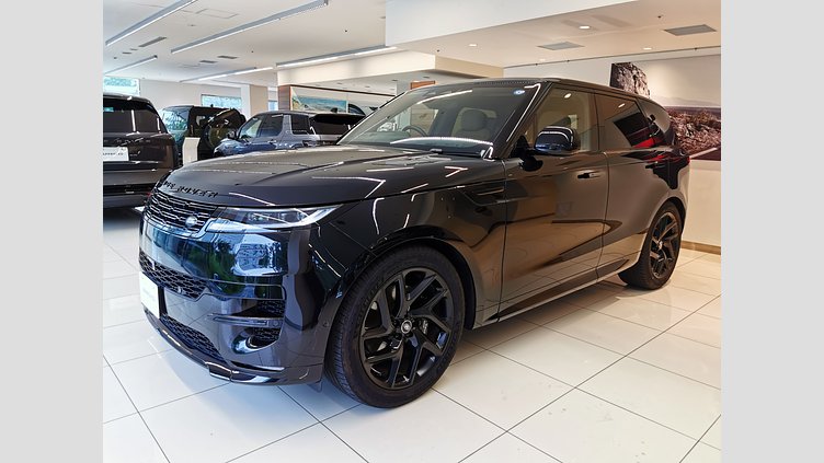 2025 認定中古車 Land Rover Range Rover Sport サントリーニブラック D300マイルドハイブリッド スタンダードホイールベース Dynamic HSE