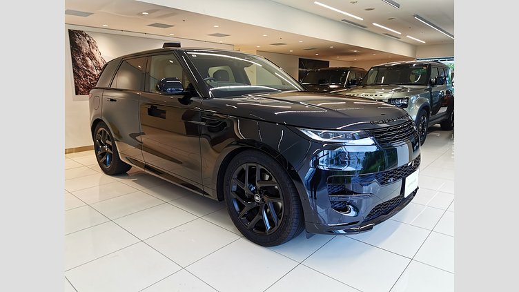 2025 認定中古車 Land Rover Range Rover Sport サントリーニブラック D300マイルドハイブリッド スタンダードホイールベース Dynamic HSE