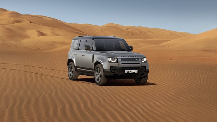 2023 認定中古車 Land Rover Defender 110 アイガーグレイ D300 AWD（AT） X-DYNAMIC HSE D300 エアサスペンション