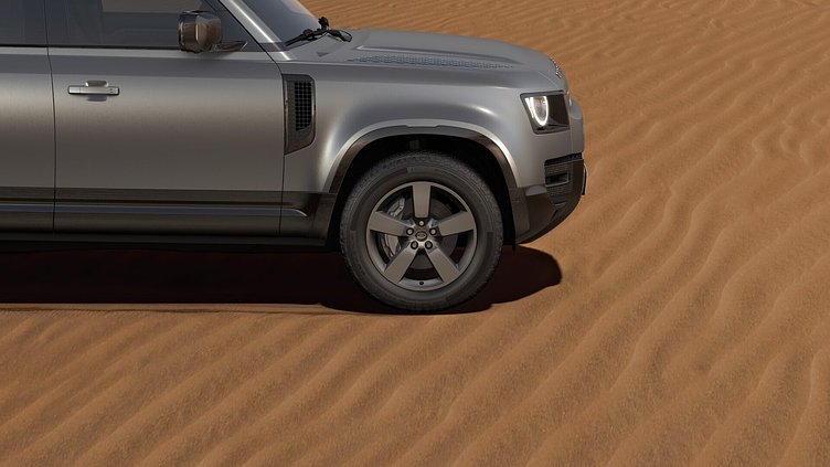 2023 認定中古車 Land Rover Defender 110 アイガーグレイ D300 AWD（AT） X-DYNAMIC HSE D300 エアサスペンション