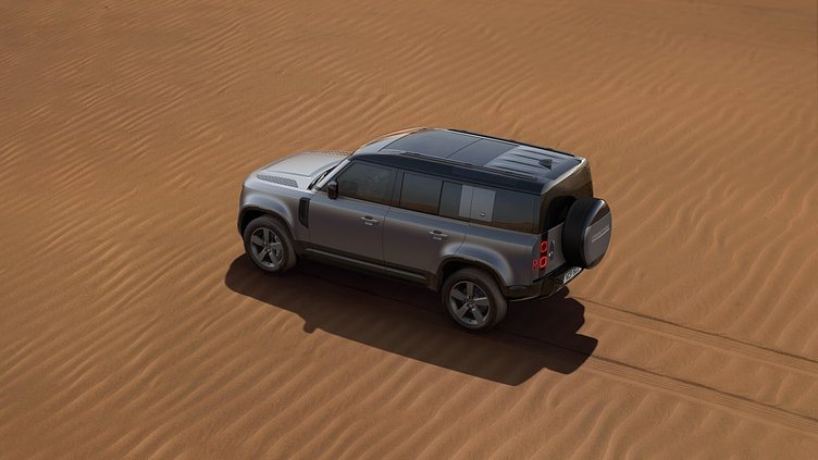 2023 認定中古車 Land Rover Defender 110 アイガーグレイ D300 AWD（AT） X-DYNAMIC HSE D300 エアサスペンション