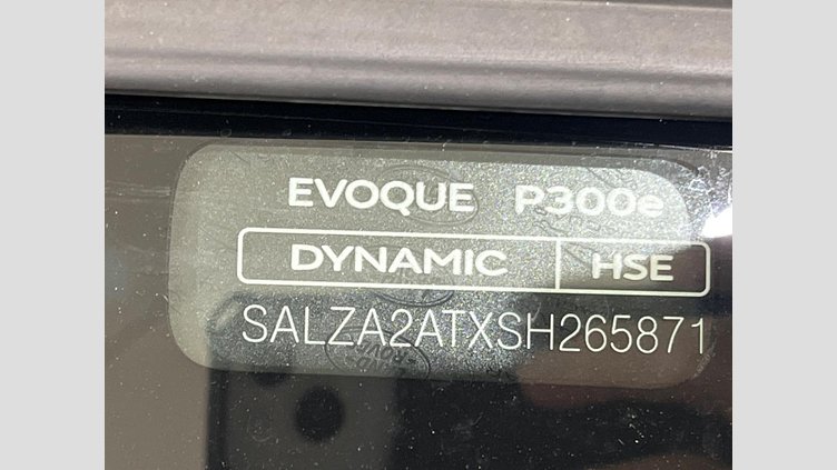 2024 認定中古車 Land Rover Range Rover Evoque フジホワイト プラグインハイブリッド（ガソリン） Standard Wheelbase DYNAMIC HSE