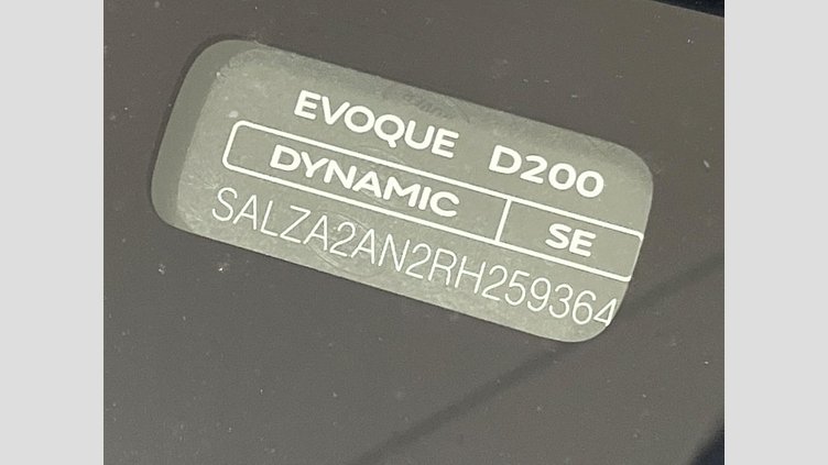 2024 認定中古車 Land Rover Range Rover Evoque フジホワイト D200マイルドハイブリッド（ディーゼル） スタンダードホイールベース DYNAMIC SE