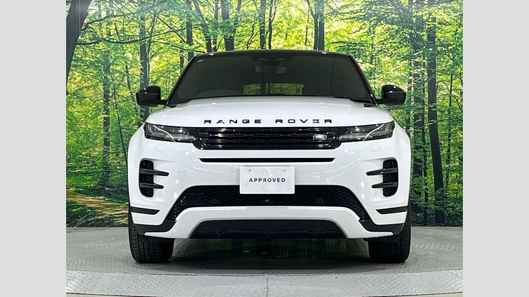 2024 認定中古車 Land Rover Range Rover Evoque フジホワイト D200マイルドハイブリッド（ディーゼル） スタンダードホイールベース DYNAMIC SE