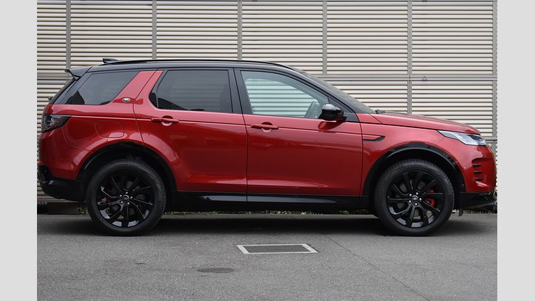2024 認定中古車 Land Rover Discovery Sport フィレンツェレッド プラグインハイブリッド（ガソリン） 標準ホイール Dynamic HSE