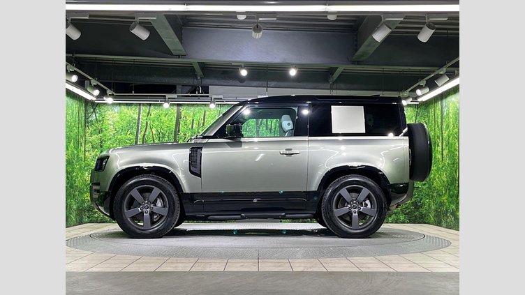 2024 認定中古車 Land Rover Defender 90 パンゲアグリーン D350 ディーゼルマイルドハイブリッド X-Dynamic HSE