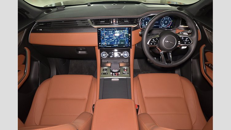 2024 認定中古車 Jaguar F-Pace ポルトフィーノブルー D200 ディーゼル マイルドハイブリッド R-DYNAMIC SE