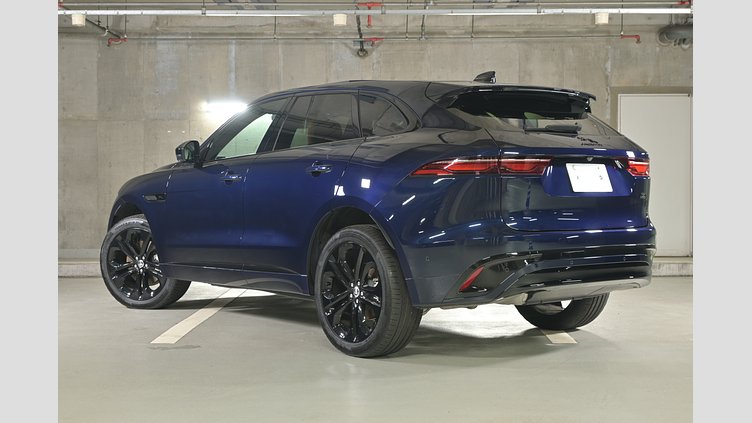 2024 認定中古車 Jaguar F-Pace ポルトフィーノブルー D200 ディーゼル マイルドハイブリッド R-DYNAMIC SE