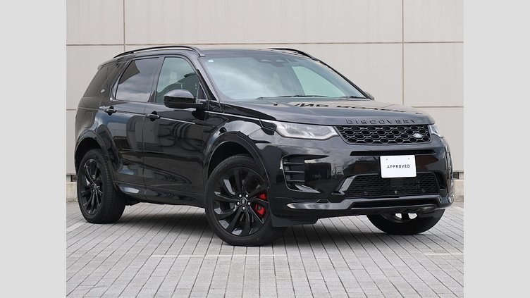 2024 認定中古車 Land Rover Discovery Sport サントリーニブラック D200マイルドハイブリッド（ディーゼル） 標準ホイール DYNAMIC SE