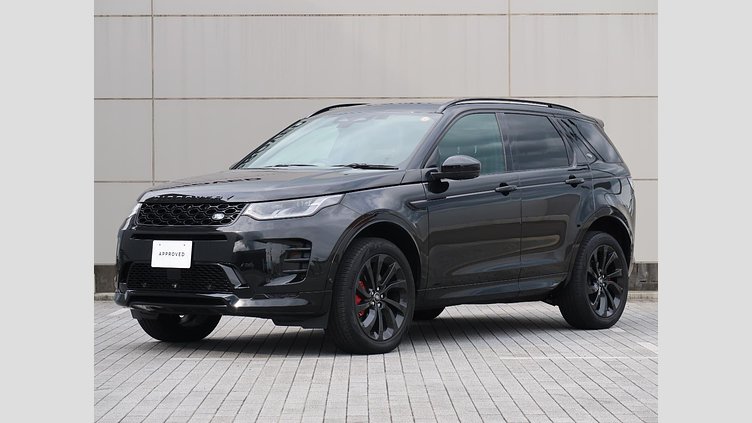 2024 認定中古車 Land Rover Discovery Sport サントリーニブラック D200マイルドハイブリッド（ディーゼル） 標準ホイール DYNAMIC SE