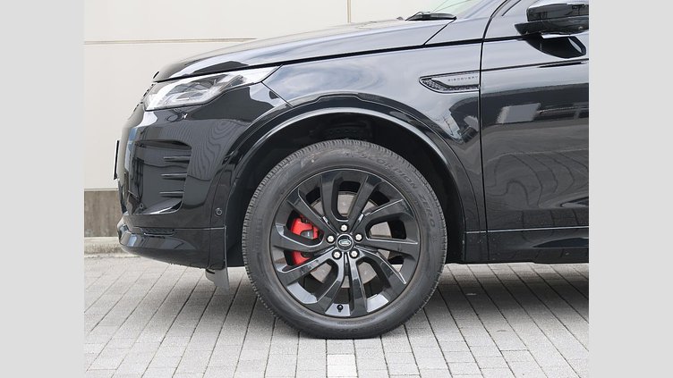 2024 認定中古車 Land Rover Discovery Sport サントリーニブラック D200マイルドハイブリッド（ディーゼル） 標準ホイール DYNAMIC SE