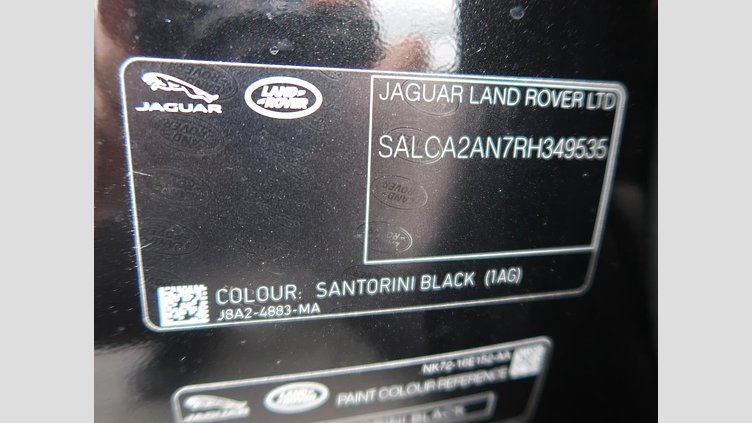 2024 認定中古車 Land Rover Discovery Sport サントリーニブラック D200マイルドハイブリッド（ディーゼル） 標準ホイール DYNAMIC SE