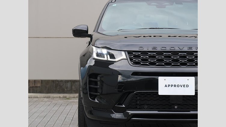 2024 認定中古車 Land Rover Discovery Sport サントリーニブラック D200マイルドハイブリッド（ディーゼル） 標準ホイール DYNAMIC SE