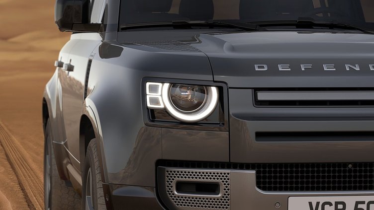 2024 認定中古車 Land Rover Defender 110 カルパチアングレイ D300 AWD（AT） X-DYNAMIC HSE D300 エアサスペンション