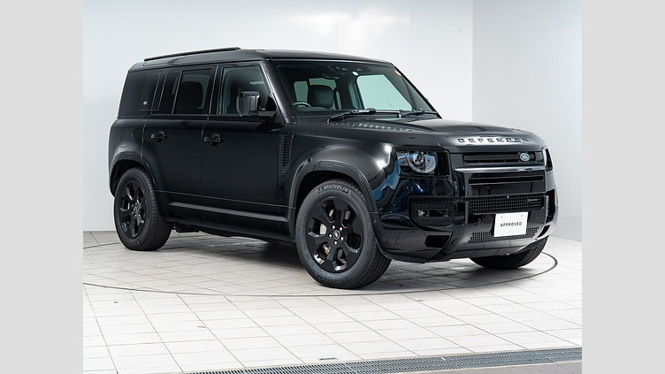 2023 認定中古車 Land Rover Defender 110 Santorini Black 3.0 litre i6D​ 110X-Dynamic　HSE　D300　 エアサスペンション
